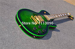 Електрогітара Gibson Les Paul Custom Green Gold