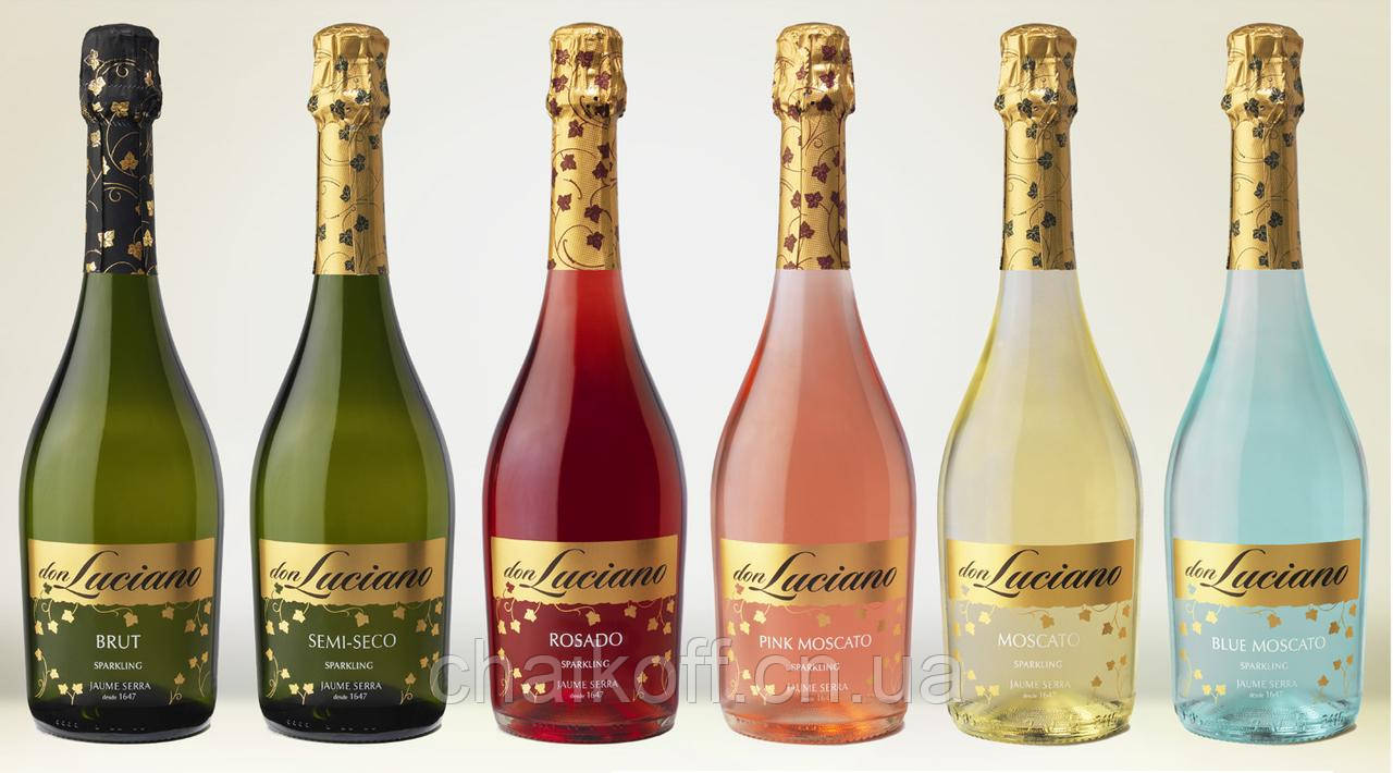 Вино игристое сухое Don Luciano Brut Sparkling 0.75л от интернет