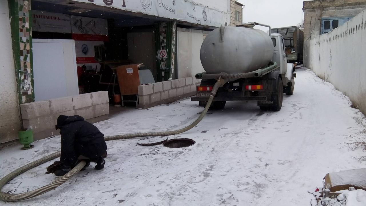 Викачування ям Чапаївка, Мишиловка, Пирогво