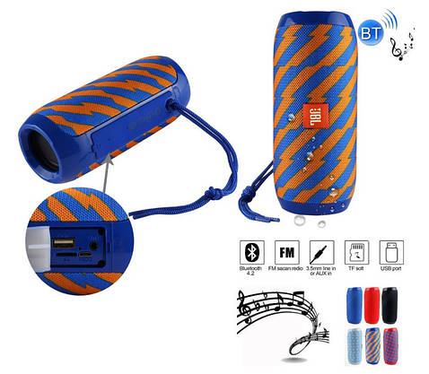 Bluetooth FM Колонка в стилі JBL Мобільна, фото 2