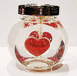 Гелева свічка Чародійка бочонок сердечка (НАБІР 2 свічки), фото 4