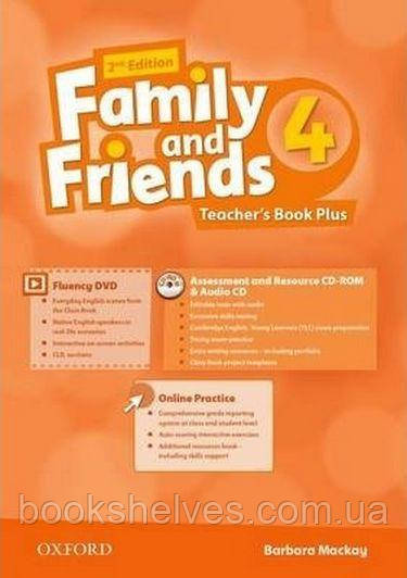 Family and Friends 2nd Edition 4 teacher's Book Plus + CD-ROM + Audio CD