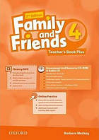 Family and Friends 2nd Edition 4 Teacher's Book Plus + CD-ROM + Audio CD