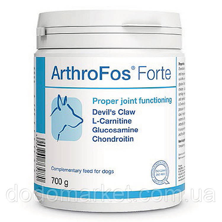 Dolfos ArthroFos Forte 800 г (800таб) комплекс для регенерації хрящів, суглобів і зв'язок для собак, фото 1
