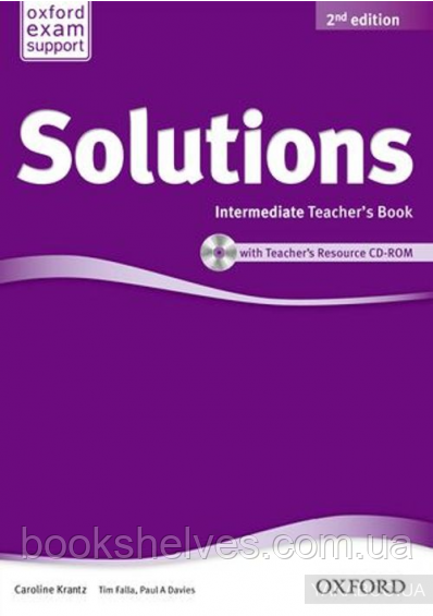 Solutions 2nd Edition Intermediate Teacher's Book + CD-ROM