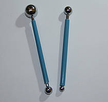 Інструмент для роботи з полімерною глиною. Набір булек №2. Дві штуки.