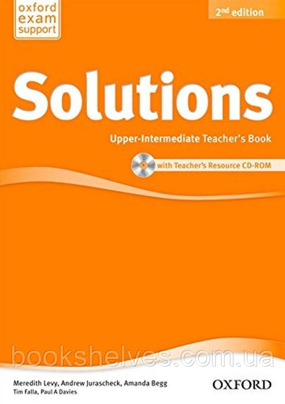 Solutions 2nd Edition Upper-Intermediate Teacher's Book + CD-ROM
