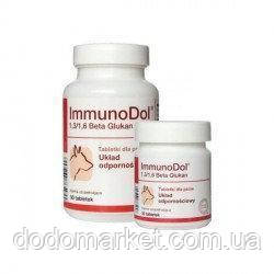 Вітаміни для підтримки імунітету собак Dolfos ImmunoDol 30 таблеток, фото 1