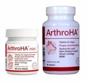 Вітаміни для суглобів собак дрібних порід і кішок Dolfos ArthroHA 40 таблеток