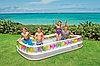 Дитячий надувний басейн Intex 57477 «Плавальний центр» з надувними сидіннями, 295 х 175 х 53 см, фото 8