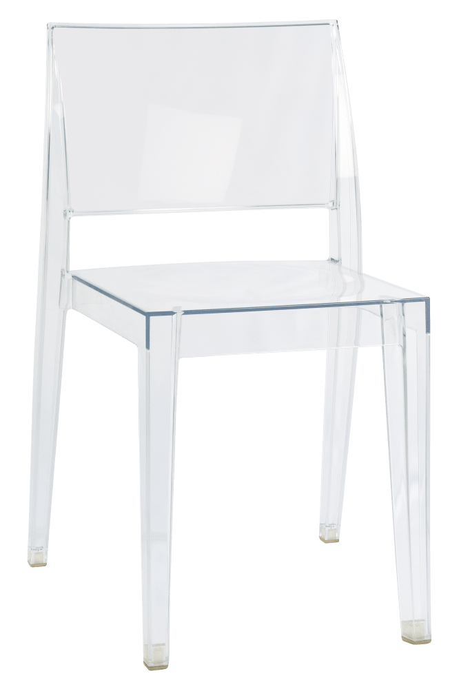 Стілець Papatya Gyza прозоро-чистий, фото 1