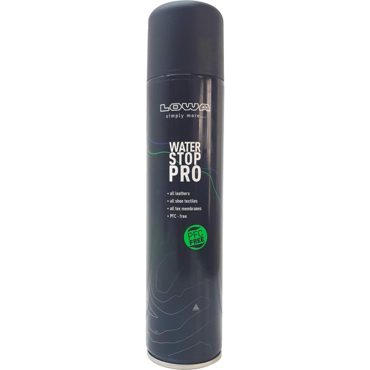 Спрей водовідштовхувальний (гідрофобний) Lowa WATER STOP PRO PFC 300 мл., фото 1