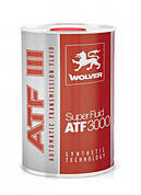 Олія для автоматичних трансмісій Wolver Super Fluid ATF 3000 (1л)