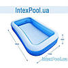 Дитячий надувний басейн Intex 58484-1 прямокутний, з кульками 30 шт, 305 х 183 х 56 см, фото 10