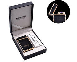 USB-запальничка в подарунковому пакованні "HONEST" Електроімпульсна