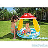 Дитячий надувний басейн Intex 57114-1 «Грибочок», 102 х 89 см, з кульками 10 шт, фото 2