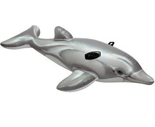 Надувний пліт Intex 58535 «Дельфін», 175 х 66 см