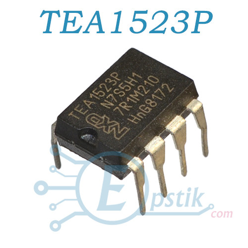 TEA1523P, SMPS контролер живлення, DIP8