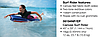 Пляжный надувной матрас-плотик Intex 59194, синий, 114 х 74 см, фото 5