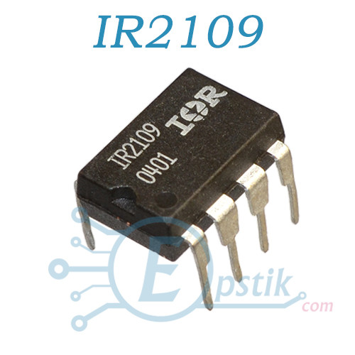 IR2109PBF, ШІМ контролер, 600 В, DIP8