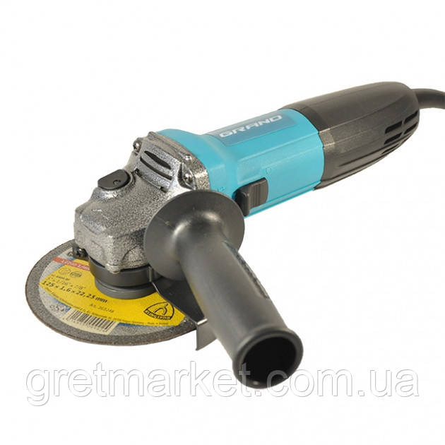 Кутова шліфувальна машина GRAND МШУ-125-1250