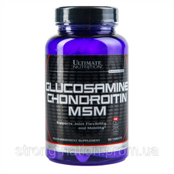 Ultimate nutrition Glucosamine And Chondrotine And Msm | 90 tab |