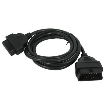 Діагностика 16 pin OBD 2 ELM кабель подовжувач перехідник 1.5 м тато adapter connector car extender Подовжіть