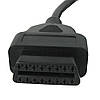 Діагностика 16 pin OBD 2 ELM кабель подовжувач перехідник 1.5 м тато adapter connector car extender Подовжіть, фото 2