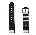 Силіконовий  шкіряний ремінець Youth Version для Xiaomi Amazfit Bip / Lite / 20 мм Білий 1911P, фото 7