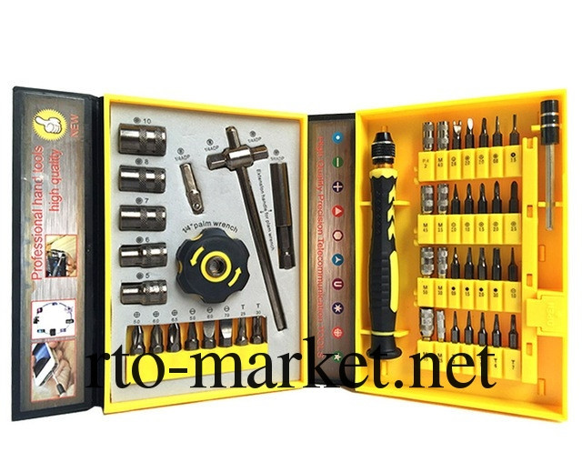 Набір викруток, плавальний гайковий ключ, Iron Tools 47in1 (Оригінал), фото 1