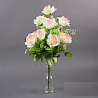 Букет Троянда напівбутон NC 21/10 (12 шт./ пак.) продається упаковкою Штучні квіти оптом, фото 2