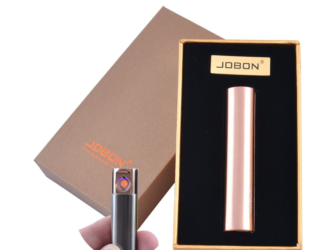 USB-запальничка в подарунковому пакованні "Jobon" (Спіраль розжарювання)