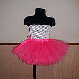 Розовая юбка пачка из фатина, фото 2