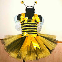 Карнавальний костюм бджілки з спідницею-пачкою
