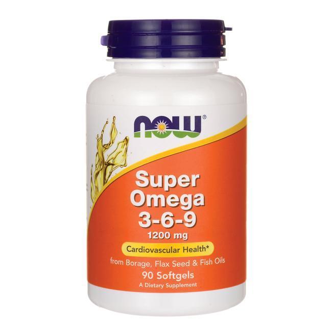 Super Omega 3-6-9, 1200 mg 90 Sgels