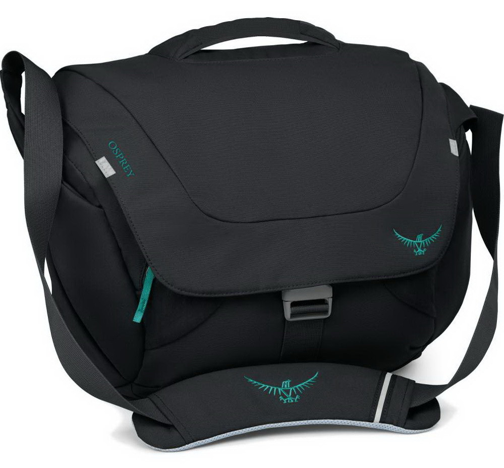 Сумка Osprey Flap Jill Courier (17 л), чорна