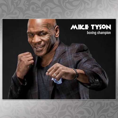Плакат бокс Майк Тайсон А3 | Mike Tyson 003, фото 1