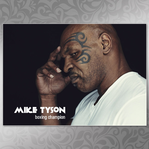 Плакат бокс Майк Тайсон А3 | Mike Tyson 007, фото 1