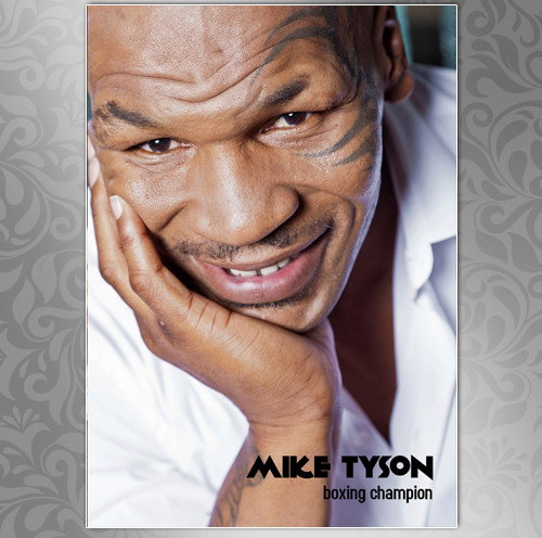 Плакат бокс Майк Тайсон А3 | Mike Tyson 008, фото 1