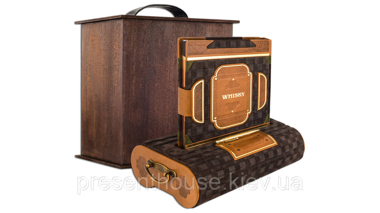 Книга шкіряна "Whisky" ( англійською мовою), фото 1