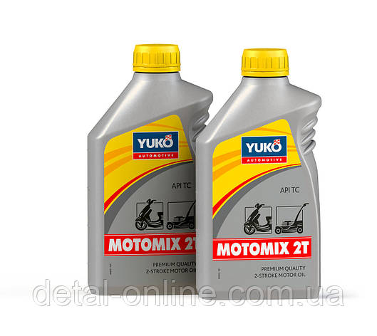 Мінеральна моторна олія YUKO MOTOMIX 2Т (1л), фото 2