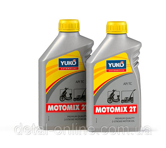 Мінеральна моторна олія YUKO MOTOMIX 2Т (1л), фото 1