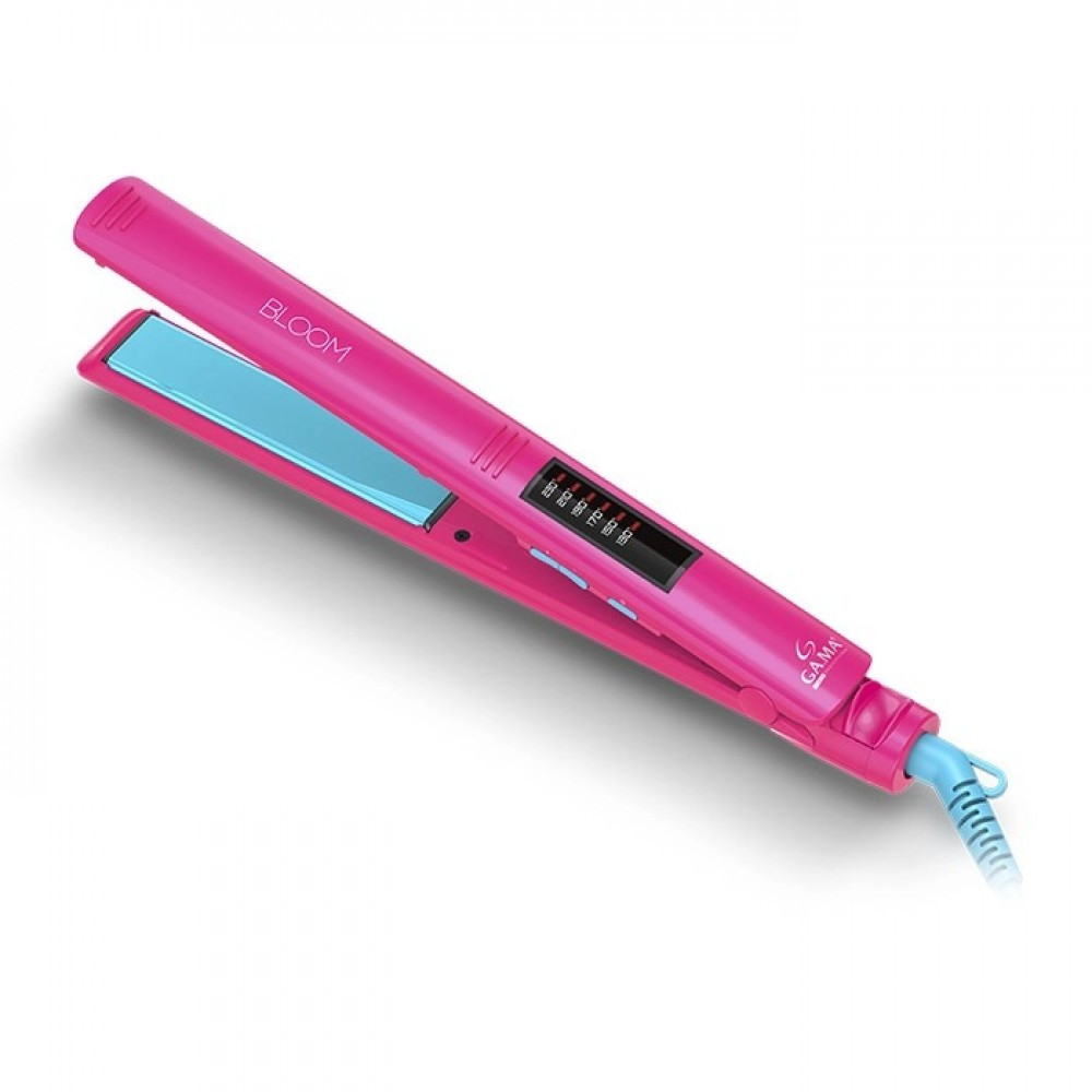 Утюжок-вирівнювач для волосся Ga.Ma Elegance Bloom Led Pink GI0206