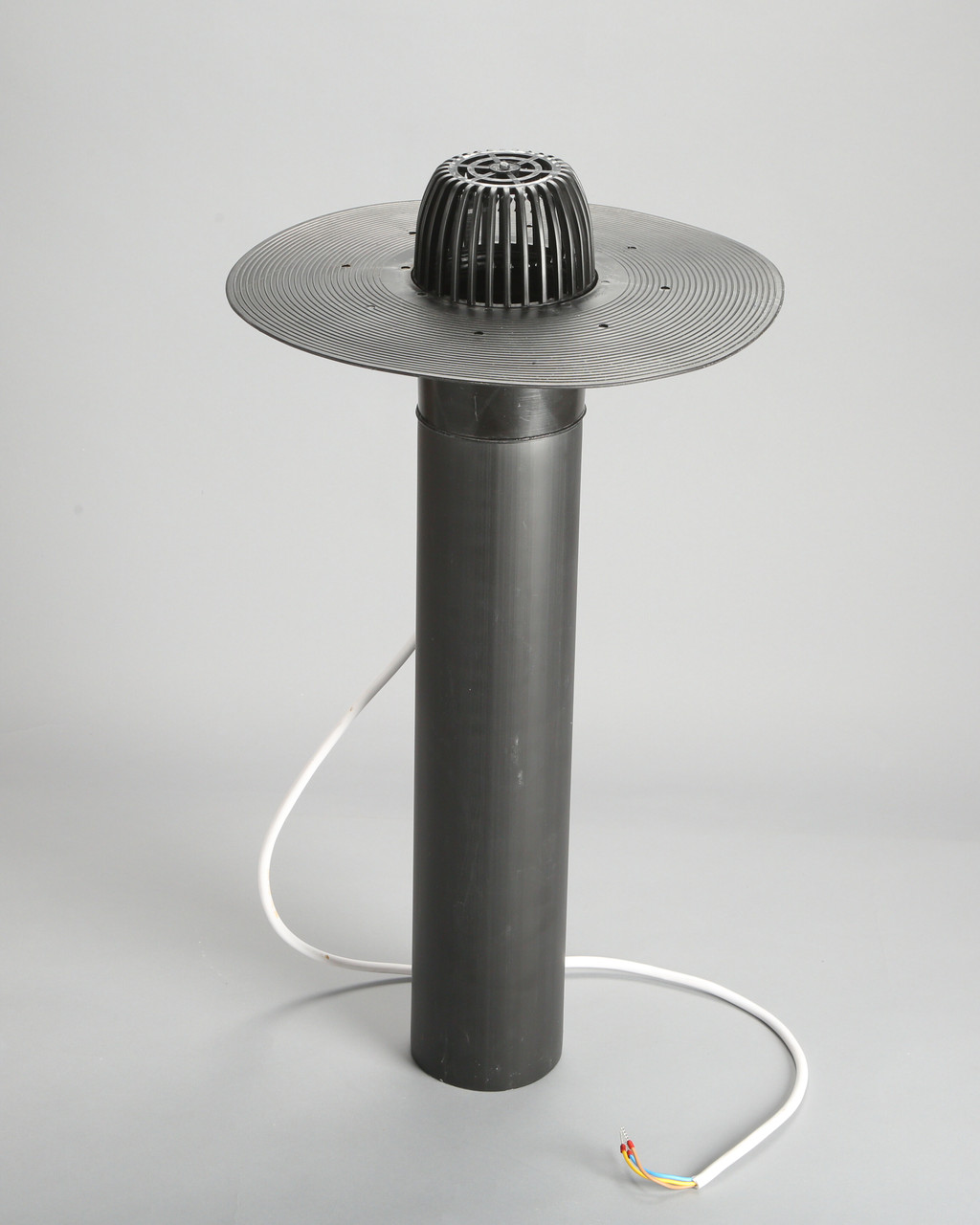 Воронка водостічна з термокабелем для плоскої покрівлі під євроруберойд 110/600 мм