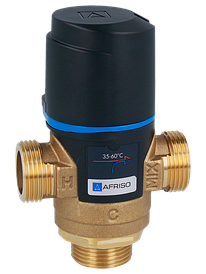 Afriso Термостатичний змішувальний клапан АТМ 563 (35-60˚С) DN20 Rp 1"