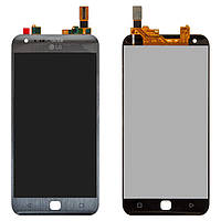 Дисплей для LG X Cam F690S, модуль в зборі (екран і сенсор), сірий, оригінал