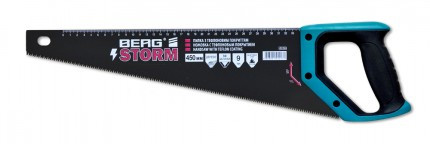 Пила з тефлоновим покриттям "Storm" 400 / 450 мм 9/1" 3D