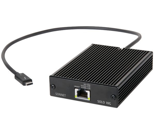 Адаптер Solo 10G - TB3 Solo 10G Thunderbolt 3 to 10GBASE-T SOLO10G-TB3