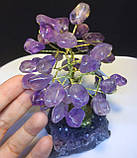 Дерева з каменів  ⁇  дерево декоративне з аметисту Y  ⁇  штучне дерево, фото 2