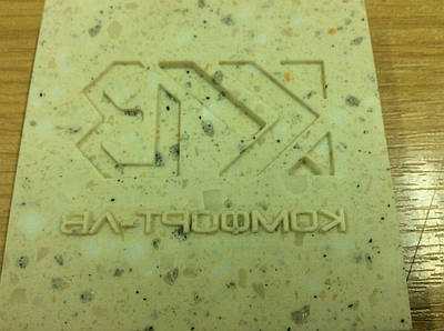 Фрезування акрилового каменю